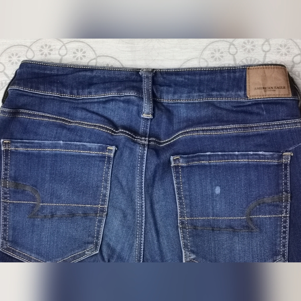 American Eagle Blue Jegging - Picture 2 of 8
